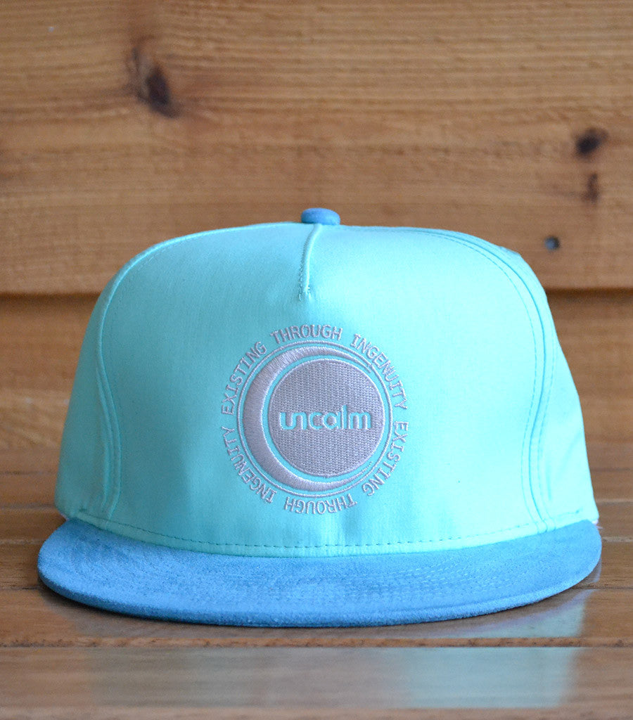 5 Panel Snapback w/ Sueded Brim